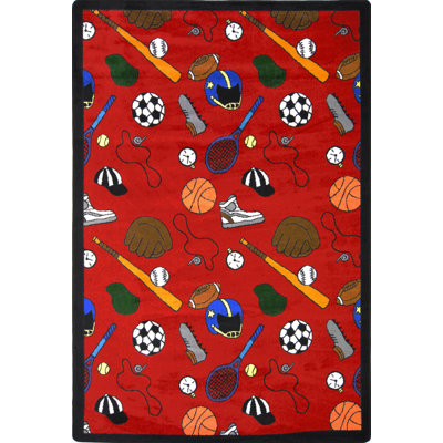 Tapis éducatif rat de bibliothèque