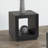 Contemporary Style Square End Table