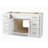 Disar 54" Single Bathroom Vanity Base Only-111779186