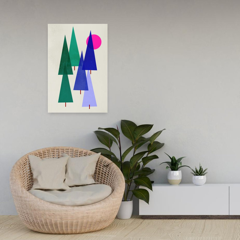 Art contemporain, art contemporain abstrait, H 24 po x l 16 po