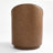 Upholstered Modern Brown Faux Leather Barrel Swivel Side Dining Chair-111969095