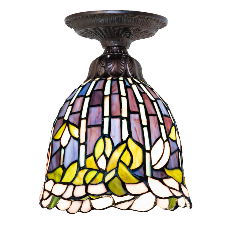 Plafonnier 8 po Tiffany