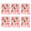 6 panneaux de fleurs artificielles pour décoration de fête-100247907