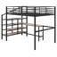 Lit mezzanine en métal avec bureau-1433268624