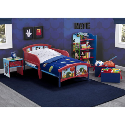 Plastic Toddler Bed, Disney Mickey Mouse