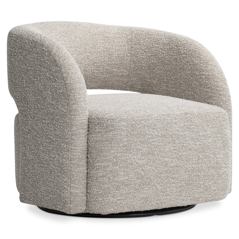 Chloe Swivel Armchair, Taupe