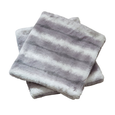 Mandy Faux Fur Reversible Pillow Cover