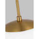 Vibi Single Light Glass Dimmable Pendant