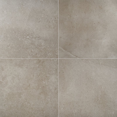 Grava 24" x 24" Matte Porcelain Stone Look Floor &Wall Tile (11.62 SQFT / Box)