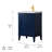 Arzola 24'' Freestanding Single Bathroom Vanity with Ceramic Top-1550110944