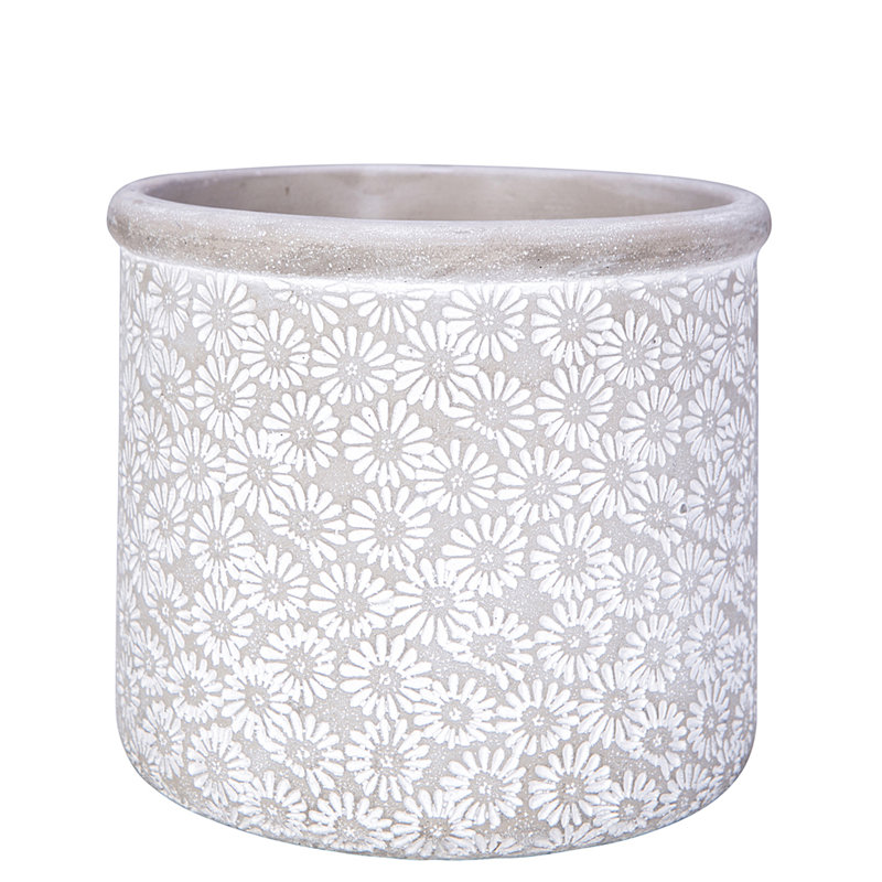 4.3 in. Tall Flower Power Pot