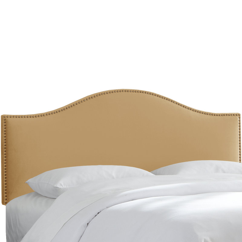 Brighton Upholstered Headboard, King, Classic Pool Performance Velvet