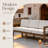 Outdoor Solid Wood Patio Sofa-274568820