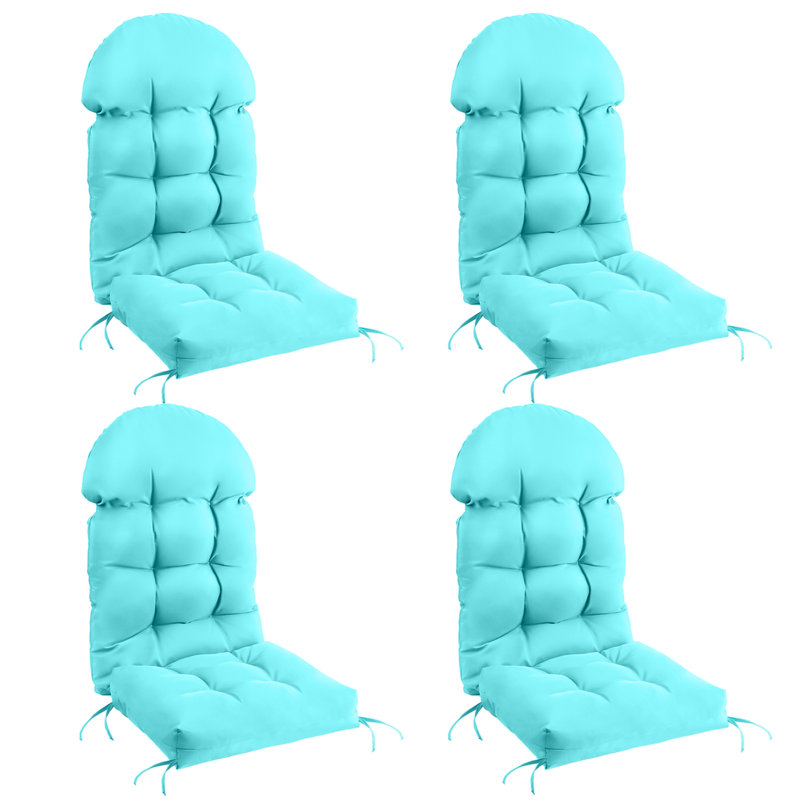 Coussin de siège et de dossier Adirondack pour l'extérieur, 4 pièces, 4, Île Seymour Nord, Galapagos
