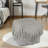 Lebo Modern Distressed Handmade Wool/Cotton Square Upholstered Ottoman Pouf
