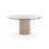 Rhythm Round Glass Pedestal Dining Table