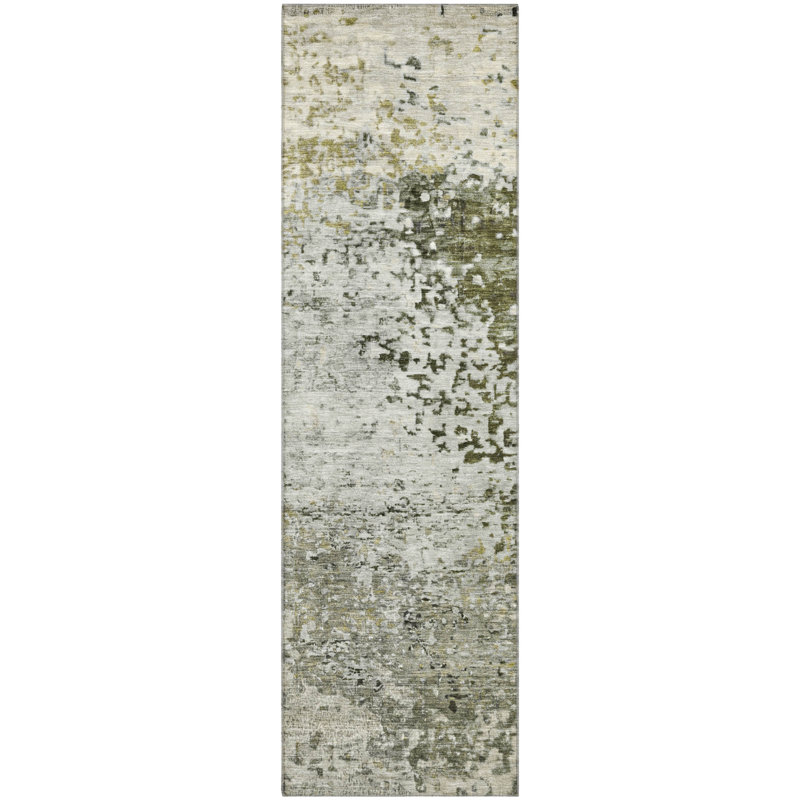 Premium Machine Washable Lubbers AMF1737 Modern Rug, Runner 2'3" x 7'6"