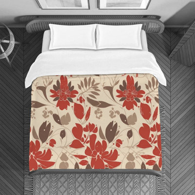 Housse de couette Floral Aviraj