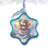 4'' Glass Hanging Figurine Ornament