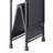 Cordelia Sandy Black, Dark Bronze Hand-Brushed Finish Console Table