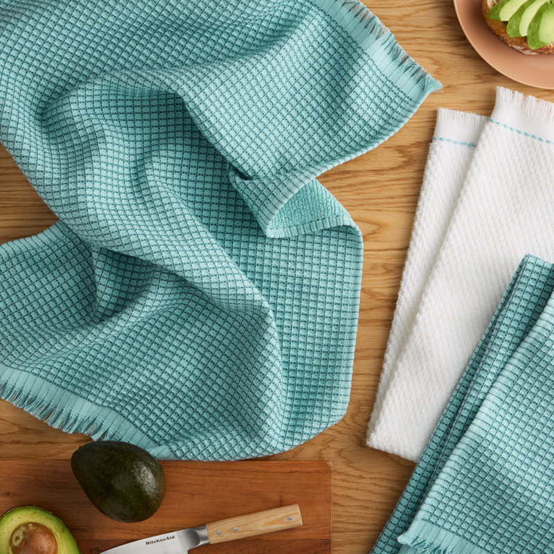 GOURMET SERIES Cotton Waffle Linen Set, Milkshake Tan