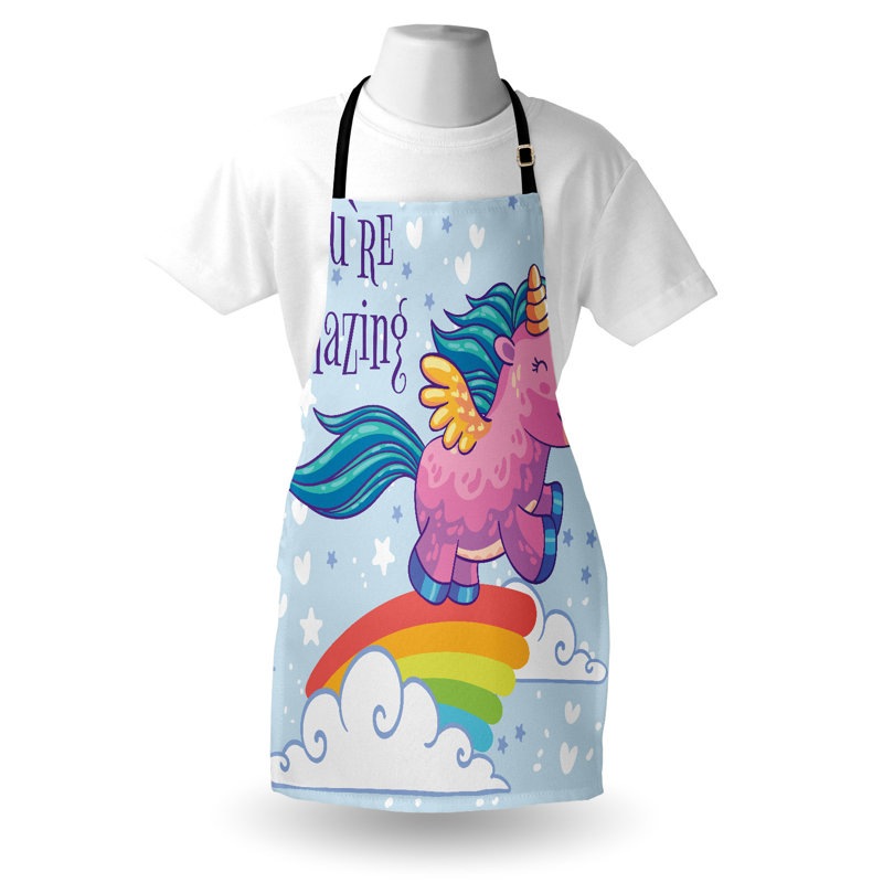 No Pattern Bib Apron