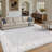 Quinn Vintage Washable Area Rug With Non-Slip Backing-2033166646-2033166601