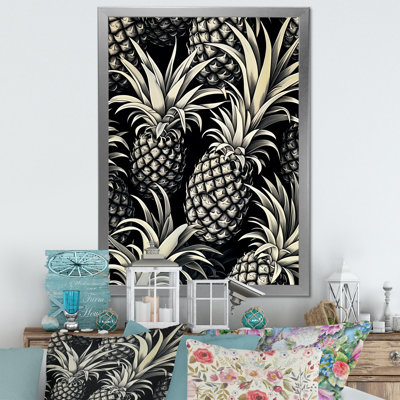 Doux ananas juteux délice III sur toile