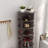 New 360 Gray Rotating Shoe Cabinet With 7 Layers Can Accommodate Up To 28 Paris Shoes-2143490598