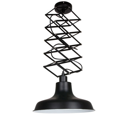 Hippocrates 1 - Light Black Dome Pendant
