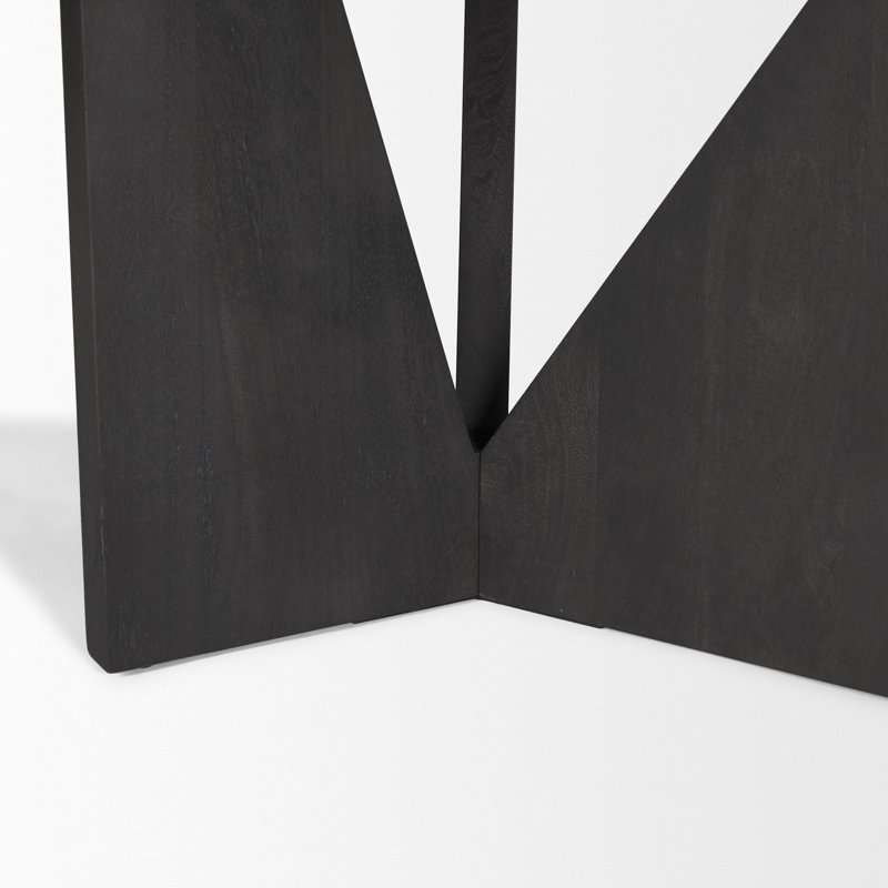 Alexis Dark Mango Wood Contemporary Dining Table