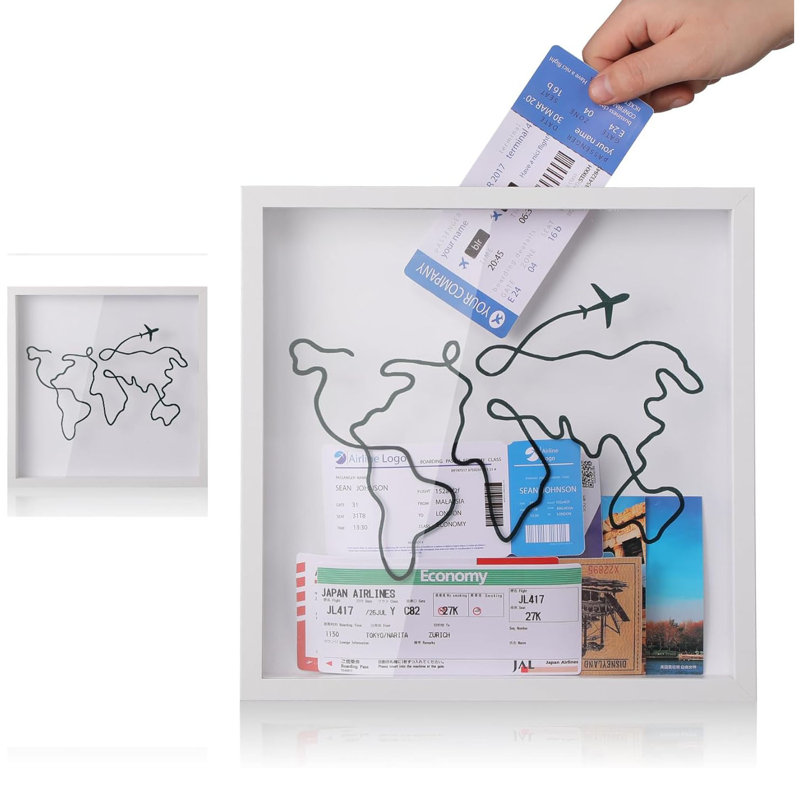 Cadre de boîte de voyage 8 x 8 po