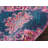 Abbate Oriental Navy Blue/Pink Area Rug-2109149252