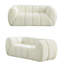 Canapé en nuage matelassé Chenille Pure Foam-1577870072