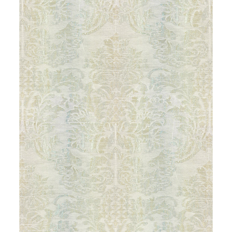 Merchante Sorrento Cotton Blend Damask Fabric, Mineral