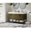 Meuble-lavabo double 54 po