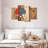 " Wooden Ping Pong " 4 - Pieces-1011894658