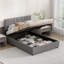 Lit plateforme tapissier avec rangement relevable-908674878-908674849