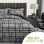 Microfiber Brick Duvet Cover Set-127547200-127547201