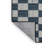 Machine Washable Checkered Gray Area Rug-590783652