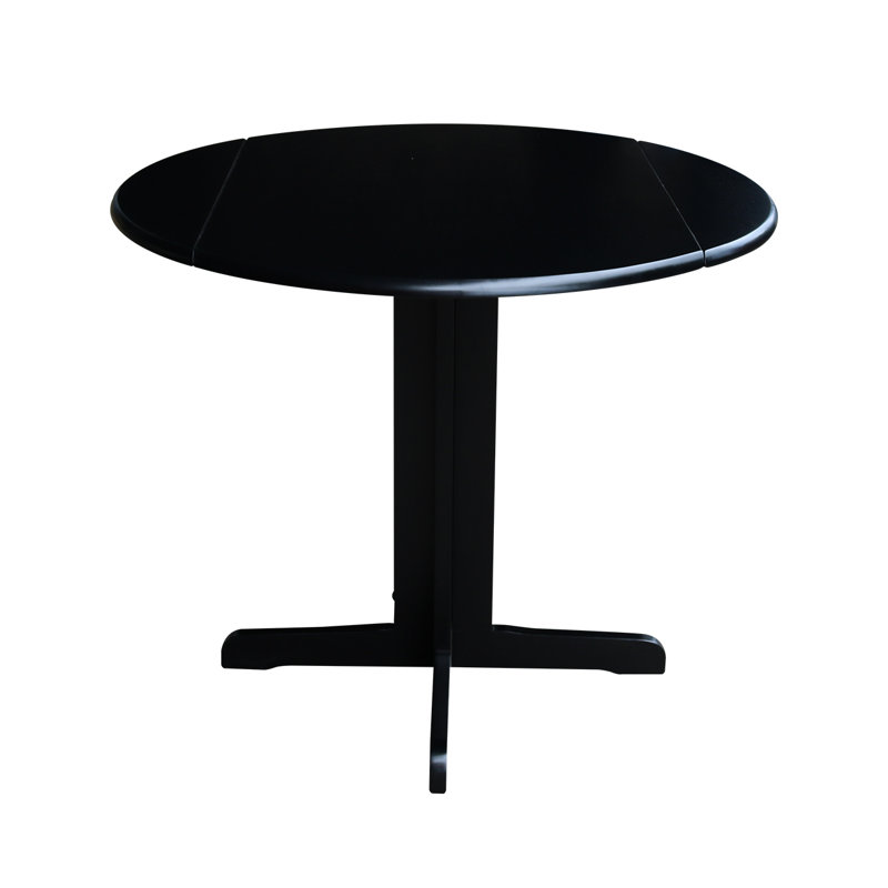 Table de salle à manger à rallonge Owensboro, Noir
