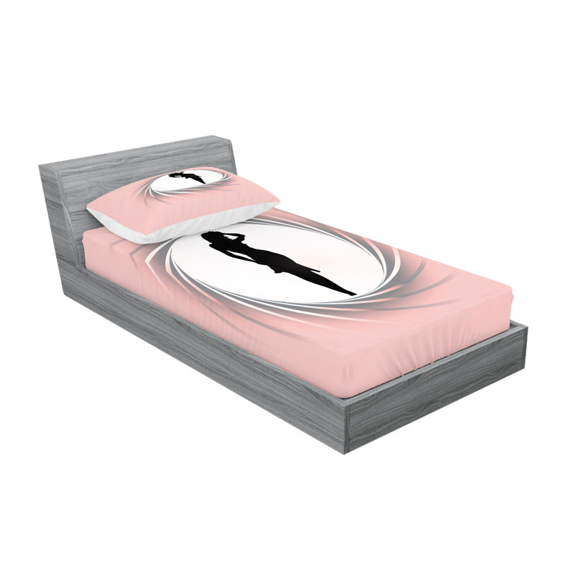 Microfiber Sheet Set, Twin XL Sheet Set with 1 Pillowcase