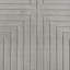 Gray Neutral Modern Outdoor Rug, Geometric Stain Resistant Easy to Clean Rug For Patio, Balcony, Decks & Garden-245314815