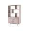 Mosayk 185cm H x 115cm W Solid Wood Standard Bookcase