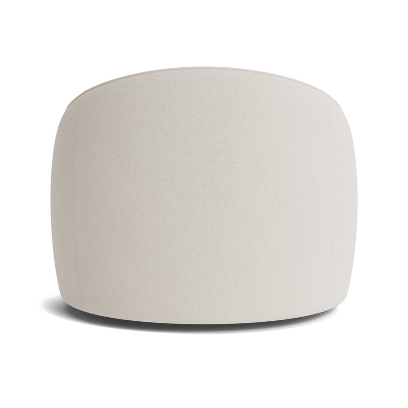 Giselle Full Swivel Chair, Performance Boucle - Cream