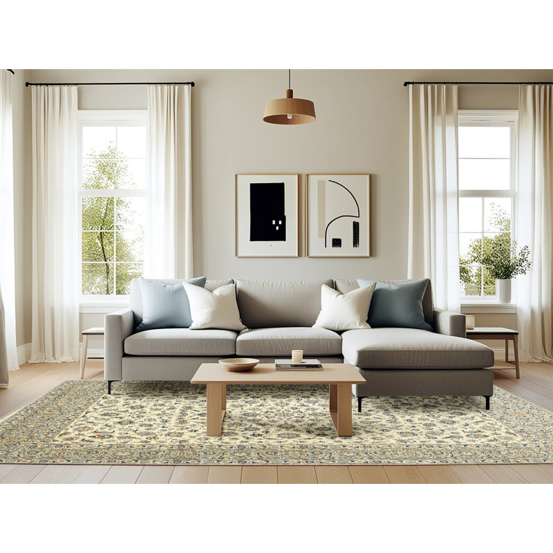 Gratz Oriental Indoor Rug, Rectangle 6' x 9'