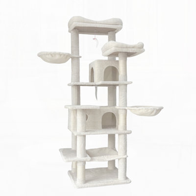 68 Inches Multi-Level Large and Tall Cat Tree