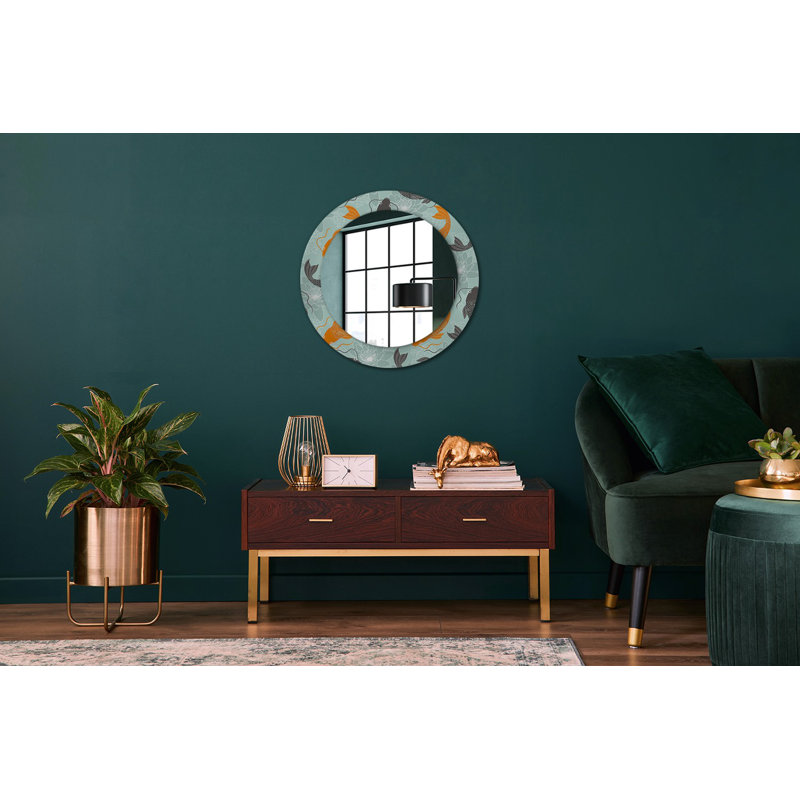 Huldar Glass Flat Wall Mirror