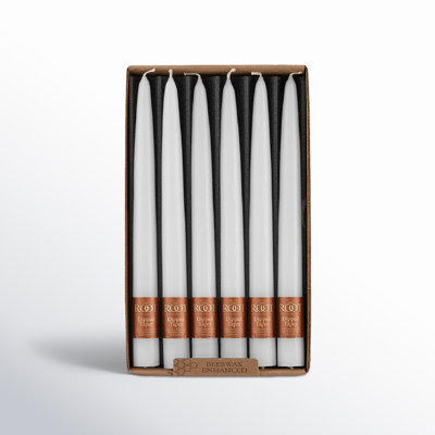 Root Candles Unscented Taper Candle Set