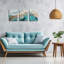 3 Piece Wrapped Canvas Print